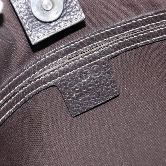 GUCCI GG Crystal Tote Bag Coated Canvas Outlet Beige Gold 265695 Auth 146641 - Picture 12 of 16